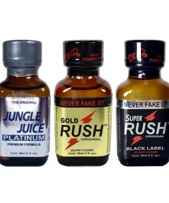 Jungle Juice Platinum, Gold Rush, Super Rush Black Label, 30ml (Bulk Pack)
