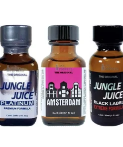 Amsterdam, Jungle Juice Black Label, Jungle Juice Platinum, 30ml (Bulk Pack)