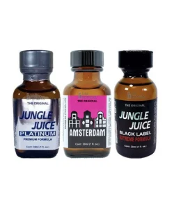 Amsterdam, Jungle Juice Black Label, Jungle Juice Platinum, 30ml (Bulk Pack)