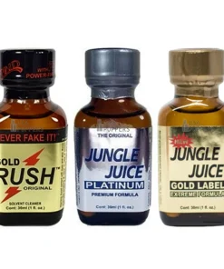 Gold Rush, Jungle Juice Platinum, Jungle Juice Gold Label, 30ml (Bulk Pack)