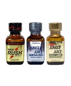 Gold Rush, Jungle Juice Platinum, Jungle Juice Gold Label, 30ml (Bulk Pack)