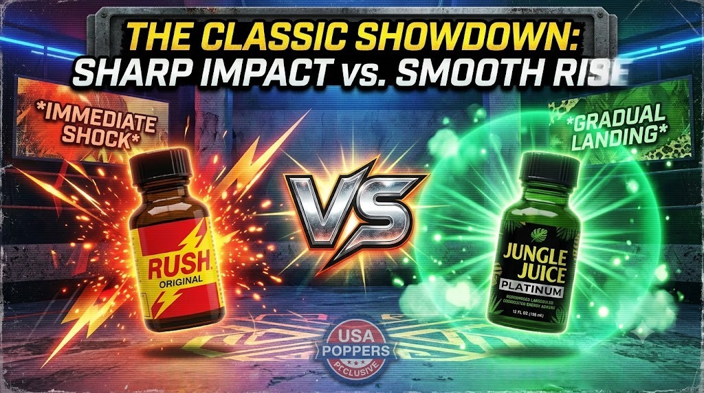 rush poppers vs jungle juice