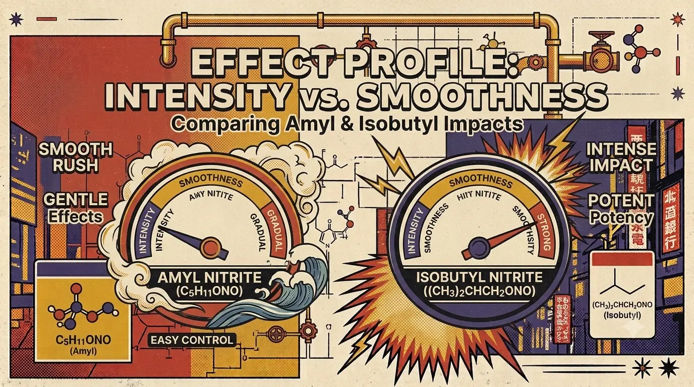 Which Is Stronger, Amyl Nitrite or Isobutyl Nitrite?